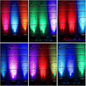 RGB 36LED DJ Lights, Stage Effect Light Par Light, Stage Light, Pub Bruiloften voor KTV Home Decoration Party Lighting