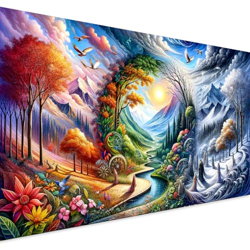 pchmcu Four Season Diamond Art Kit image