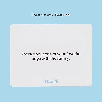 Family Connection Cards 50 Conversation Starters for Kids and Adults Interactive Family Bonding Game for Dinners, Road Trips, Vacations Fun Icebreaker Questions for Meaningful Conversations