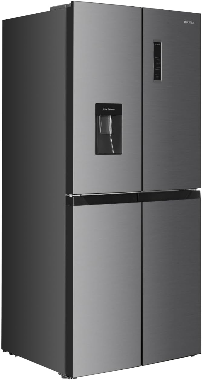 GEDTECH GMP470IXT 470L Multi-Door Reducer (301L + 169L) - Water Dispenser - No Frost - Stainless Steel