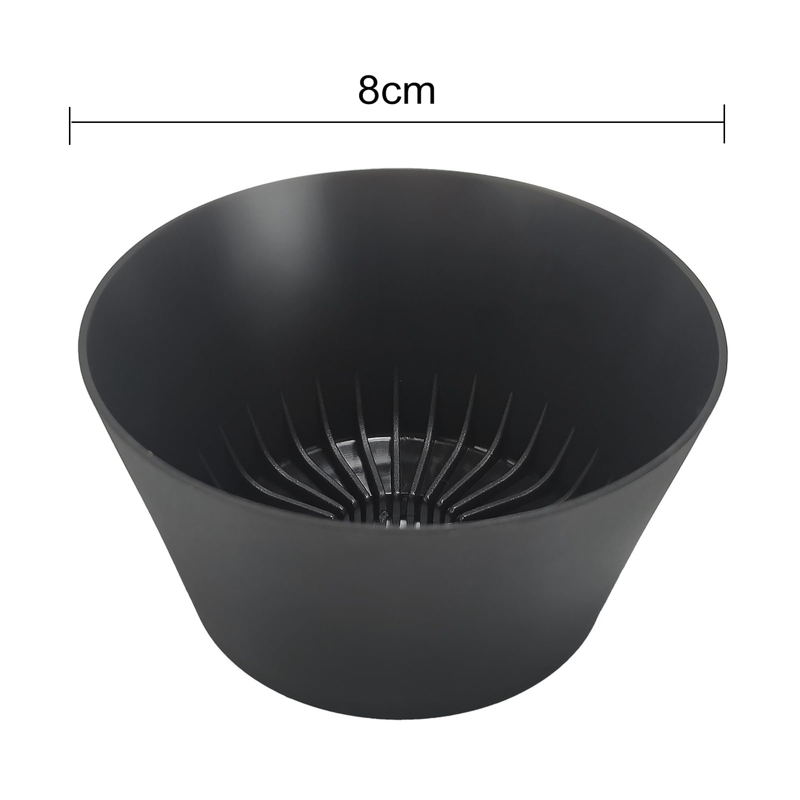 Wielorazowy filtr do kawy, 600-1000 ml regulowany ręczny dripper do domowej kawiarni, przyjazny w podróży czarny ekspres do kawy z konstrukcją zapobiegającą zatykaniu