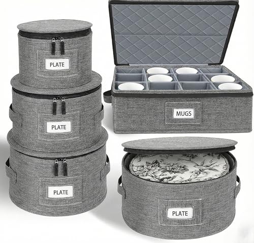 Cirhy China Storage Containers 5-Piece Set