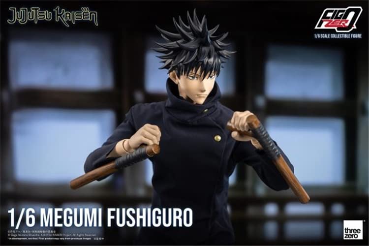 threezeroスリーゼロ 呪術廻戦 1/6 フィギュアセット Amazon.co.jp: スリーゼロ 呪術廻戦 1/6 伏黒恵 フィグゼロ 未開封