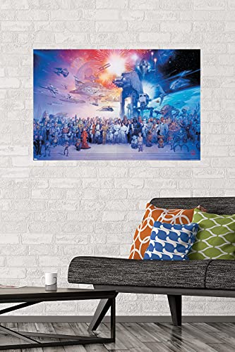 Trends International Star Wars Galaxy Wall Poster 22.375