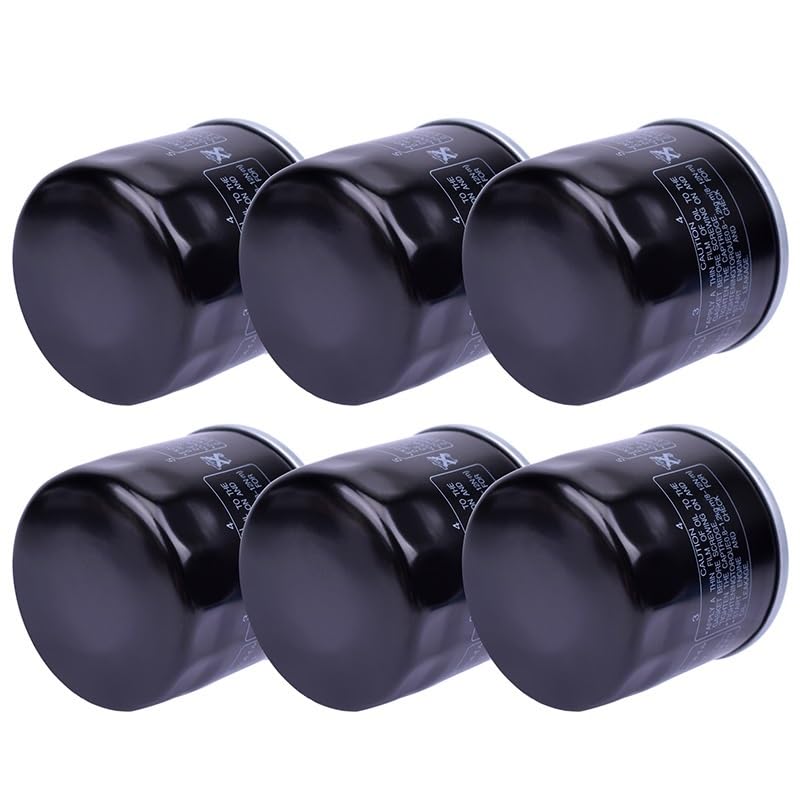 Filtro Olio per Moto Suzuki GSXR1100 GSF1200 GSX1200 GSF1250 Inazuma Filtro Olio per Moto Benzina 1000CC(6pcs)