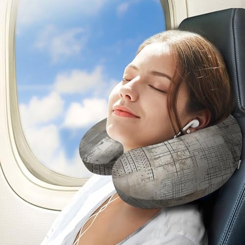 Almohada de viaje espuma viscoelástica tamaño único miniatura 3