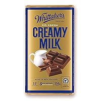 Whittaker 33% Cocoa Creamy Milk Chocolate Block, 250 g