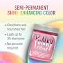 Punky Cotton Candy Semi Permanent Hair Color - Vegan & Cruelty-Free Conditioning Vibrant Pink Hair Dye, Lasts Up to 35 Washes, 3.5 fl oz