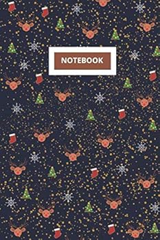 Notebook : Christmas Notebook for Kids 110 Lined Pages 6x9 Christmas Gift Idea