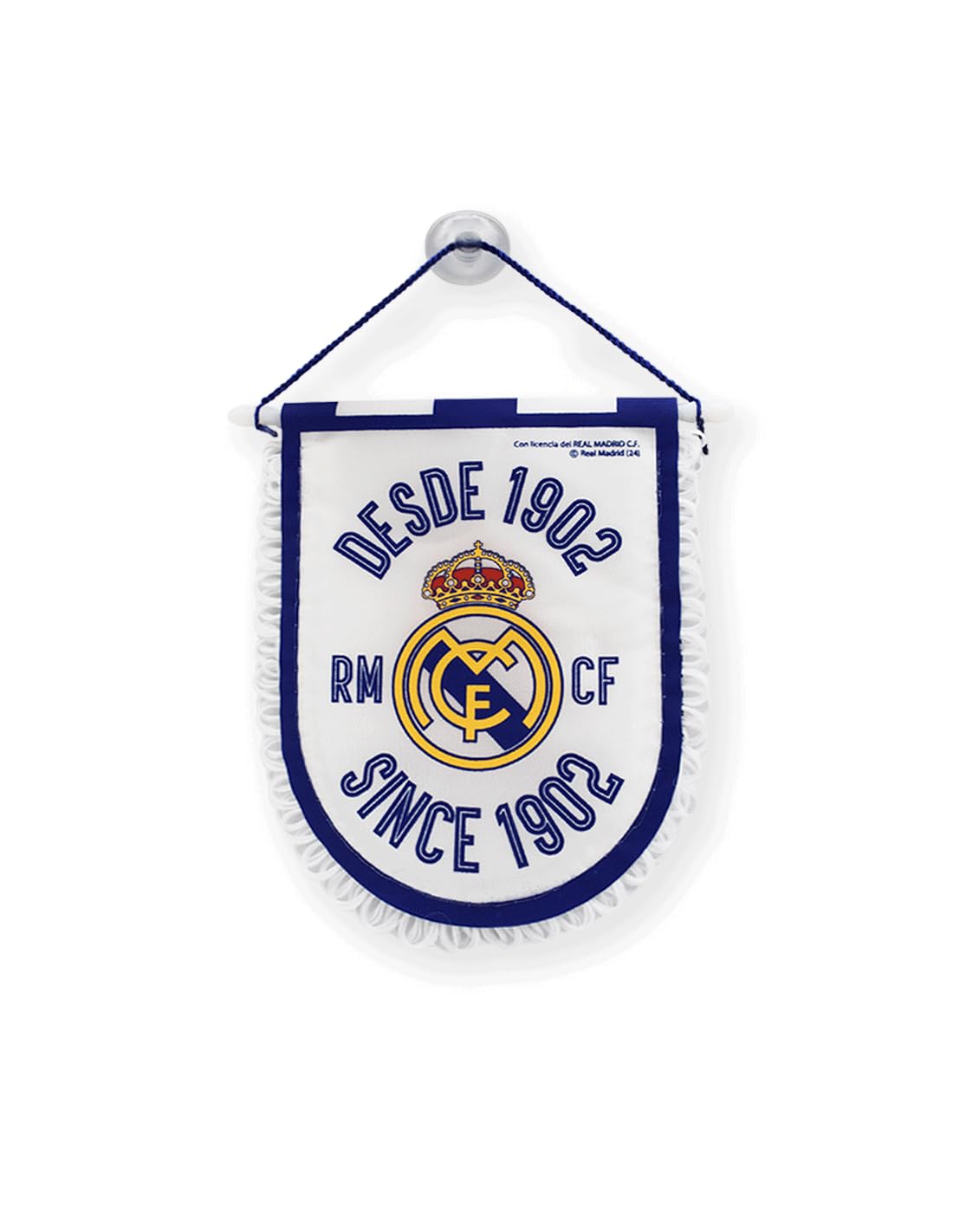 Real Madrid REALMADRID BANDERÍN TRIÁNGULO Blanco