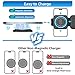 COSOOS 3in1 Magnetic Wireless Charger for iPhone 16 Pro Max,16 Pro,16,15,14,13,12,iWatch, Airpods 4,3,Pro, Foldable Travel Wireless Charging Station for Apple Device,Carry Case & Fast Adapter Included