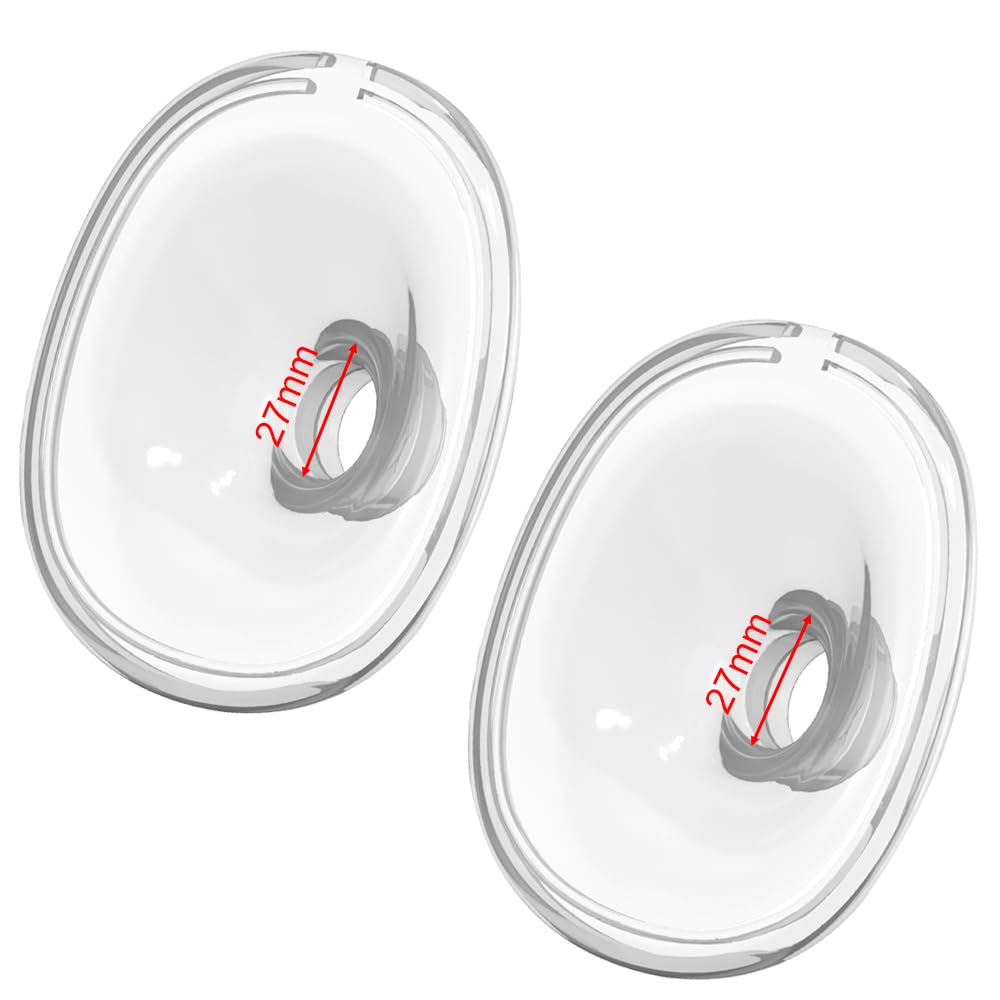 Milk Collector Cup S32 Breast Pump Replacement Accessories 2pack (2pcs-27mm Flange Shield)