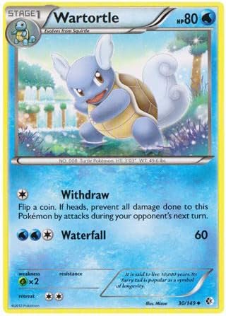 Pokemon - Wartortle (30/149) - BW - Boundaries Crossed