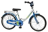 Rahmengröße cm: 31 Bachtenkirch Kinderfahrrad 18\'\' Polizei Silber-blau RH 31 cm