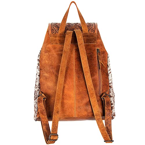 American Darling Hand Carved Leather Backpack Womens Mens Instant Vintage Backpacks Purse Men laptop Bookbags Cow Hide on2