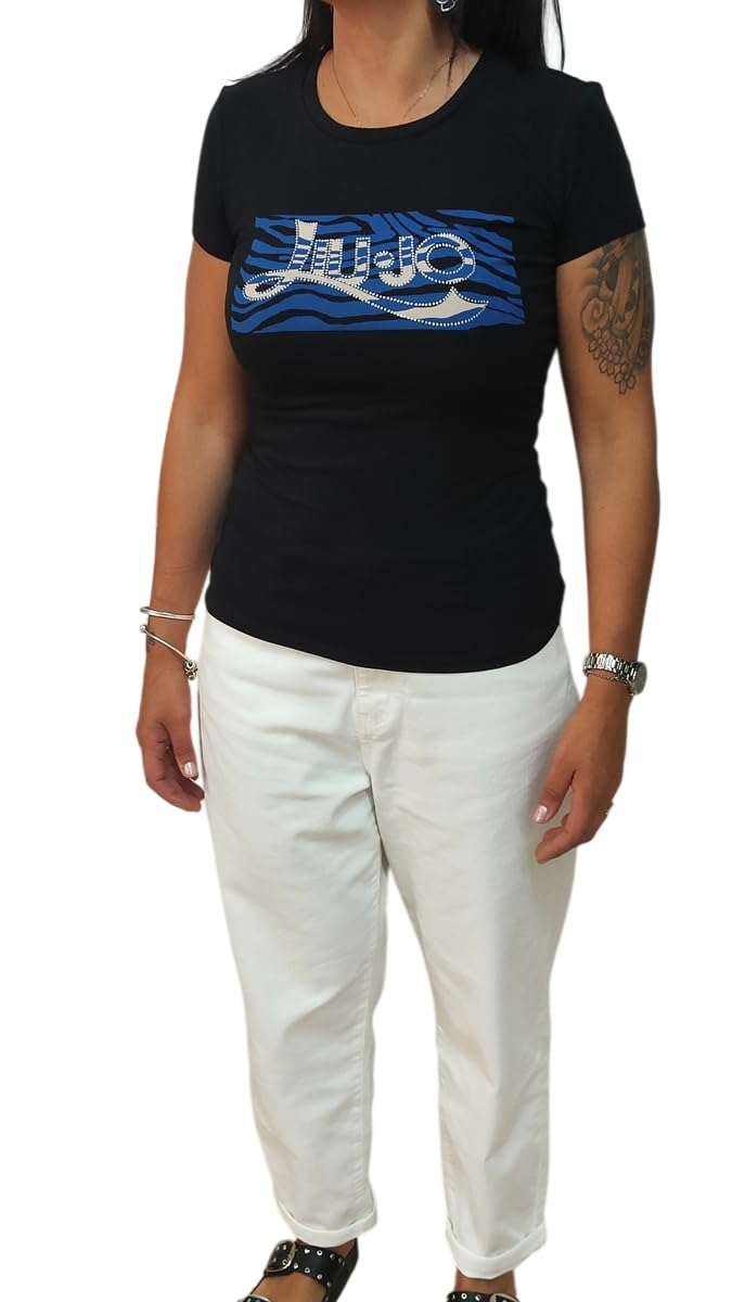 Liu Jo t-Shirt Donna con Strass TA2088
