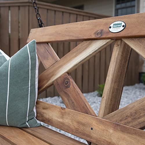 Backyard Discovery Acacia Farmhouse Porch Swing #TOP4