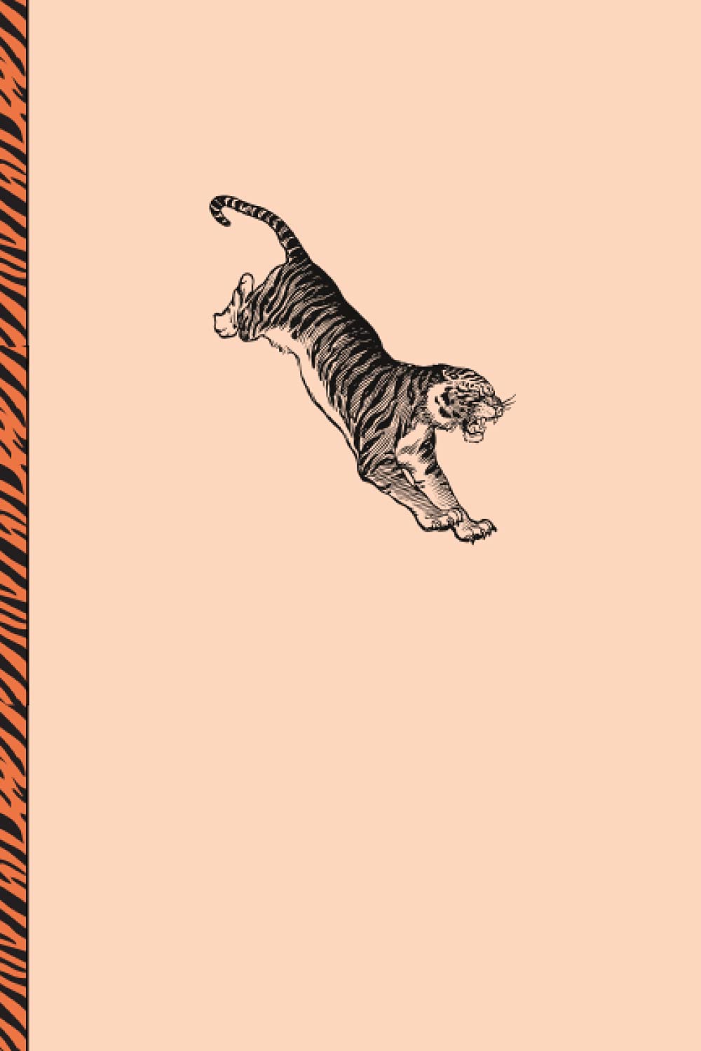 Tiger bullet journal: Dotted notebook, 120 pages, 6x9