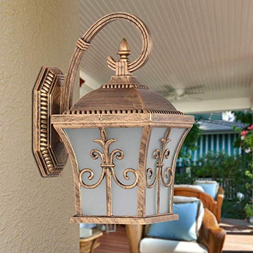 Luminaire de support rétro E27 imperméable pour sécuriser et décorer vos murs extérieurs