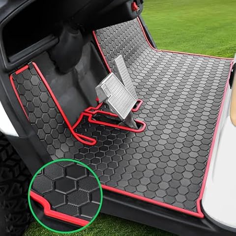 LEAPGOMAX Golf Cart Mat for Yamaha G29 Cover