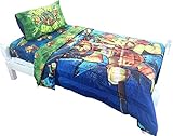 Viacom International Teenage Mutant Ninja Turtles Twin-Full Bed Comforter Time to Shell Up Bedding