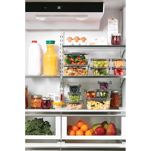 Image of Rubbermaid Brilliance Leak-Proof Food Storage Containers with Airtight Lids