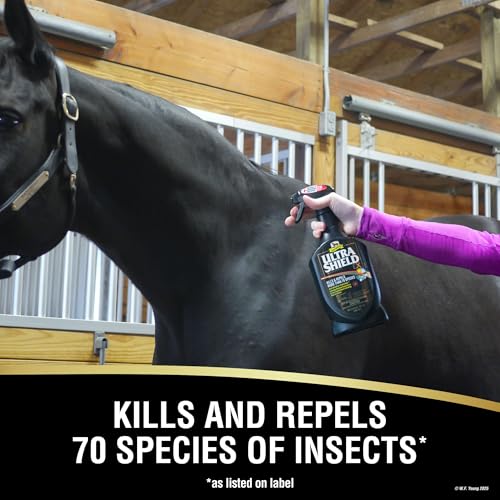 Absorbine UltraShield EX Insecticide & Repellent, 32 fl oz Sprayer | Use on Horses, Dogs & Premise, Kills & Repels 70+ Species Including Flies, Mosquitoes, Ticks, Fleas, Lice, Up to 17 Days - Image 3