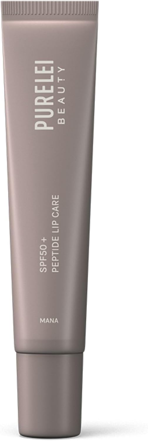 PURELEI Mana SPF50 Peptide Lip Balm (10 ml) – Berry Flavour, Vegan, Cruelty-Free Lip Care for Dry Lips, UV Protection and Moisturizing PURELEI Mana SPF50 Peptide Lip Balm (10 ml) – Berry Flavour, Vegan, Cruelty-Free Lip Care for Dry Lips, UV Protection and Moisturizing