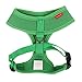 Puppia Soft Dog Harness No Choke Over-The-Head Triple Layered Breathable Mesh Adjustable Chest Belt and Quick-Release Buckle, Green, Large