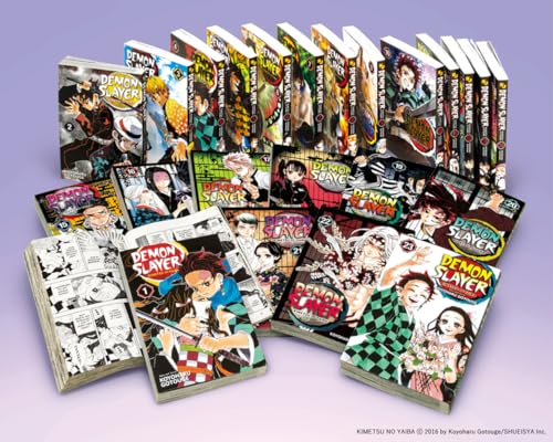 Demon Slayer(鬼滅の刃英語版 オリジナル用語集付)(全23)のサムネイル