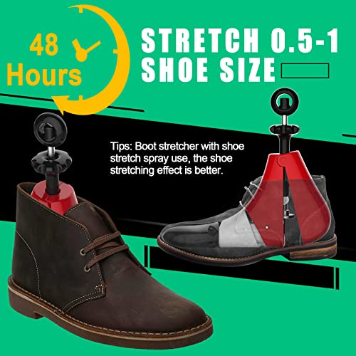 Rirpuae Boot Stretcher For Men Women, Adjustable Spin Bunions Wide Feet Cowboy Shoe Stretcher For Zip Cowboy Boot Sneakers Refit Shoes Shoe Trees #TOP4