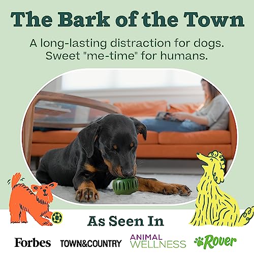 Image of WOOF Pupsicle and Treat Tray - Long-Lasting Interactive Dog Ball Toy and Silicone Dog Treat Mold - Keep Your Pup Busy - Easy to Clean - Dog Toys for Small Dogs 10-25 lbs