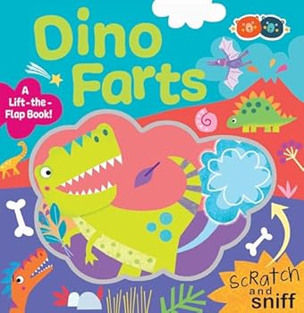Paperback Scratch and Sniff Dino Farts Book
