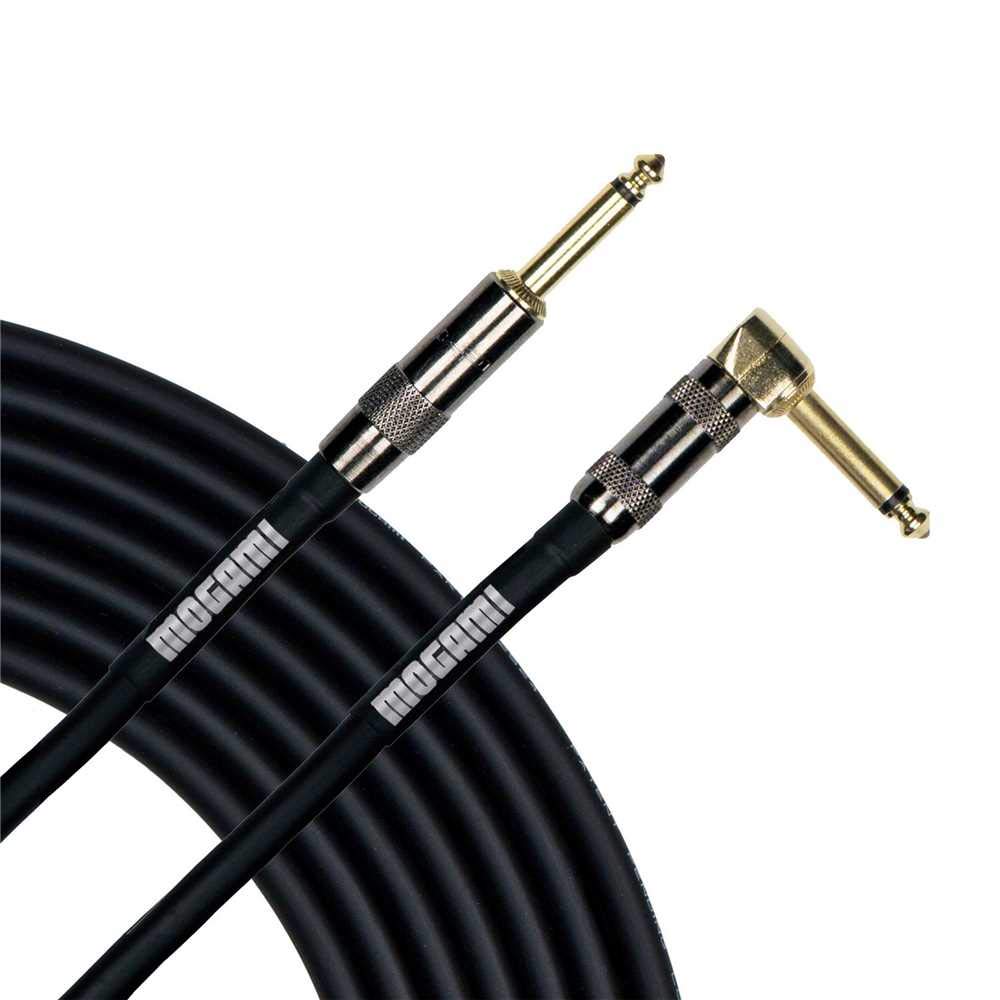 Mogami Platinum Guitar 12R, Straight to R/A Ends 12 feet