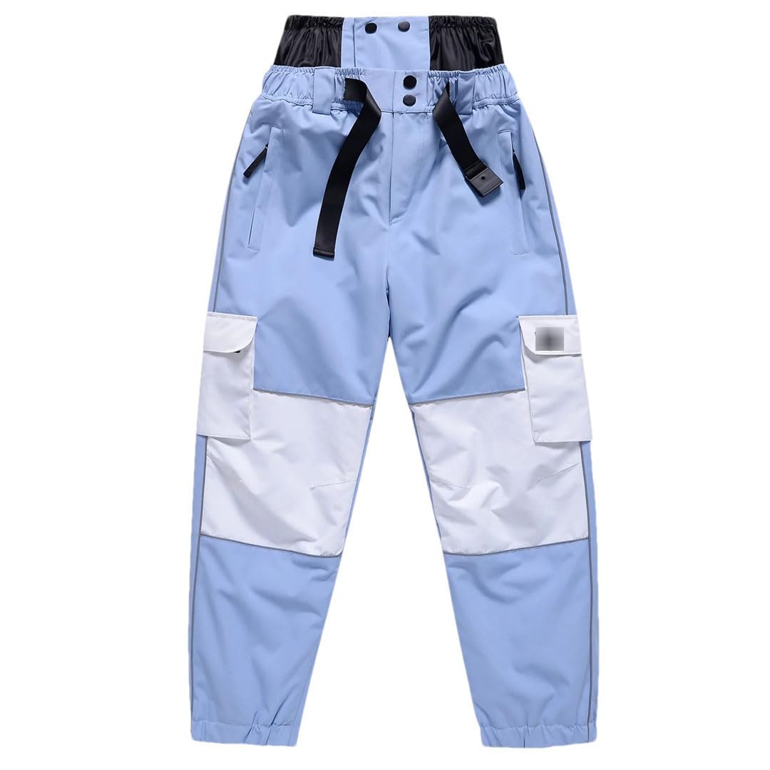 Pantalones de esquí para mujer, pantalones de nieve para deportes al aire libre, pantalones de snowboard cálidos a prueba de viento