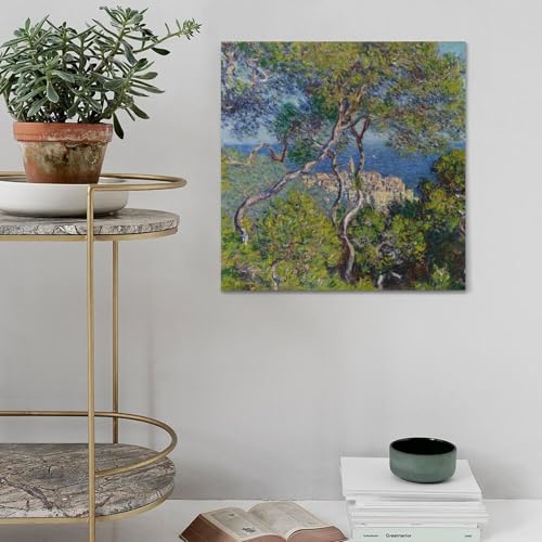 Impression sur toile Claude Monet Pins Cap d'Antibes 50x50 cm - 5