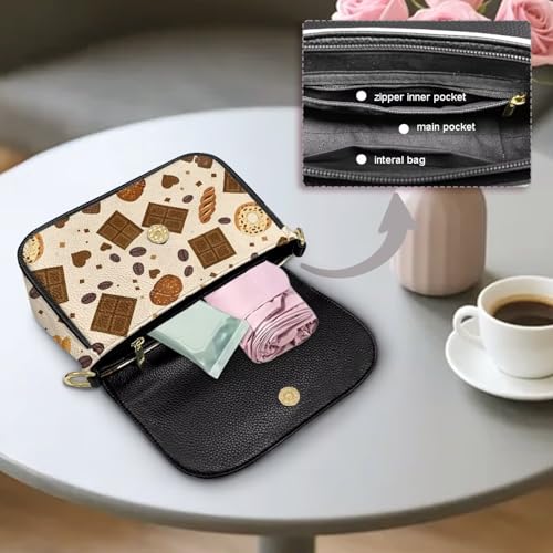 Messenger Bag for Women Large Shoulder Purse Portable Casual Flap Crossbody Tote Bag with Adjustable Strap4