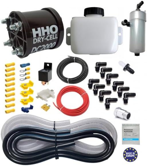 Celda seca de hidrógeno para automóviles HHO DC2000 Puede obtener...