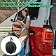 AXERHK Tasche Ladekabel Auto, Kabeltasche, Schwarz Kabeltasche Organizer Tragbar, für Alle KabelAutozubehöre Aufbewahrung, Gartenzubehör, Schläuche und Verlängerungskabel