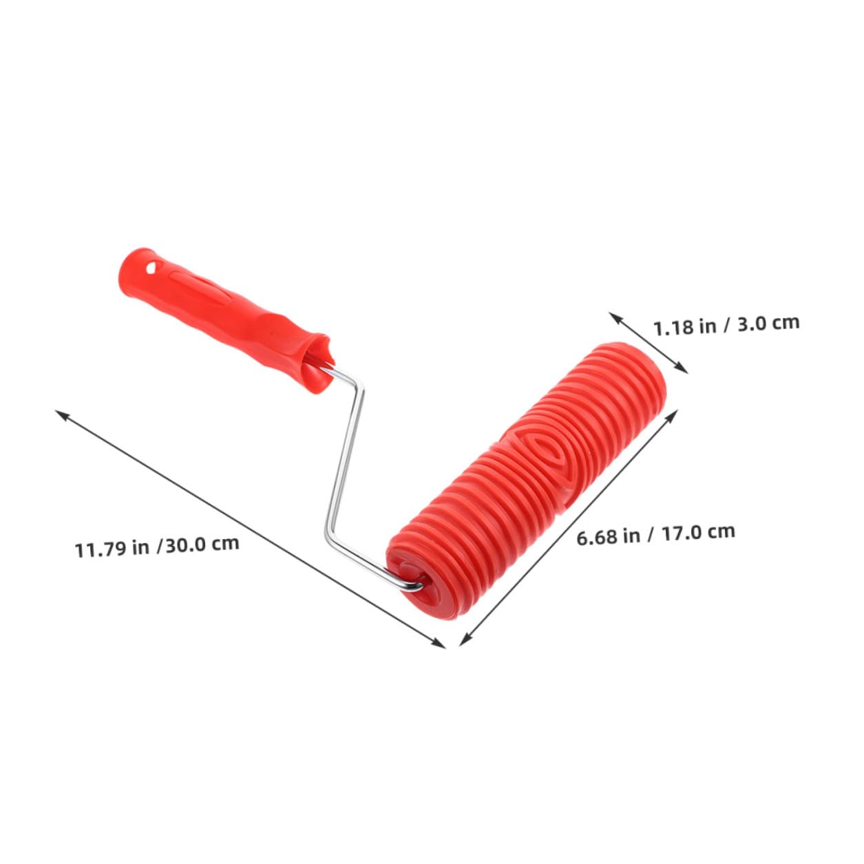 Rouleau à Motifs Vertical 7 Pouces pour Enduit Décoratif, Lot de 2