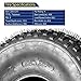 MaxAuto 2PCS ATV Tires 25x12-9 305/65-9 for Gator Off-Road Tires 25x12x9 ATV UTV All-Terrain Mud Sand Turf Trail Tires 4 Ply Tubeless