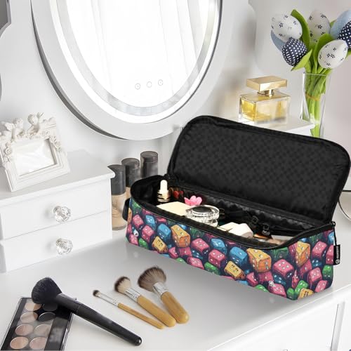 Bolsa de viaje resistente al calor para herramientas de cabello con tapete resistente al calor miniatura 7