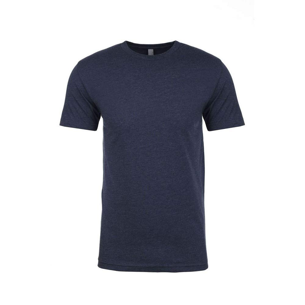 Next Level Men's Midnight Navy Adults Unisex Cvc Crew Neck T-Shirt (M) (Midnight Navy)