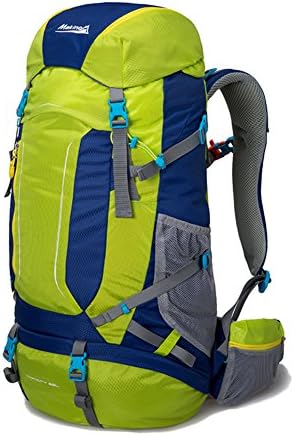 Outdoor mountaineering bags/Backpack backpacks-yellow 60L