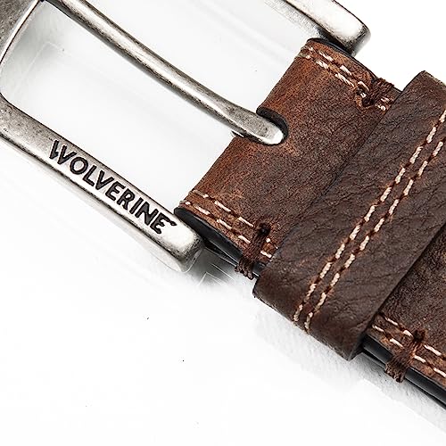 Image of Wolverine Full Grain Leather | Workwear | Heavy Duty | Durable | Everyday | Classic | Casual | Metal Buckle