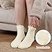 COZYOFFI Women Ruffle Socks Crew: Cute Fashion Frilly Cotton for Dress Boot Size 5-9 (6 Pack)