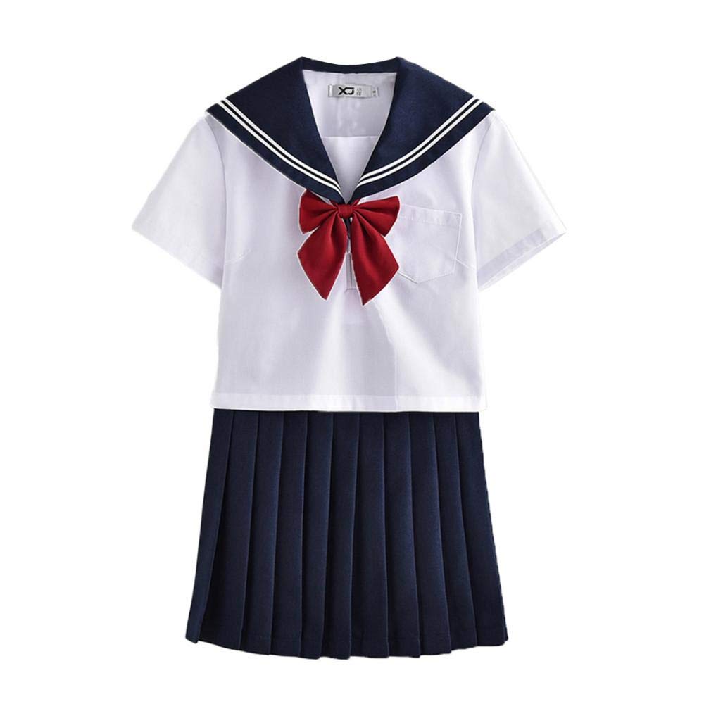 最終価格！半袖　セーラー服　3点セット 全20色！セーラー服 学生服 3点セット 半袖 スクールシャツ