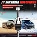 MAYASAF 66-5126 Front Left Rear CV Axle Shaft Assembly Compatible for Toyota Corolla 1993-2002, Chevrolet Prizm 1998-2002, Geo Prizm 1993-1997, Toyota MR2 1987-1989, Toyota Celica 1990-1993