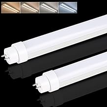 2 LED Fluorescent Bulbs, 40W Shape, Straight Tube, Rapid Start Type, Inverter Type, Glow Type, No Construction Required, FLR40, FHF32, FL40, G13 Base, Power Consumption, 20 W, 4000 lm, T10, 1198 mm