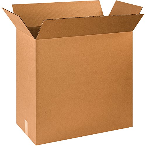 Image of BOXES FAST 24x12x24 Corrugated Boxes, Large, 24L x 12W x 24H, Pack of 10 | Shipping, Packaging, Moving, Storage Box for Home or Business, Strong Wholesale Bulk Boxes